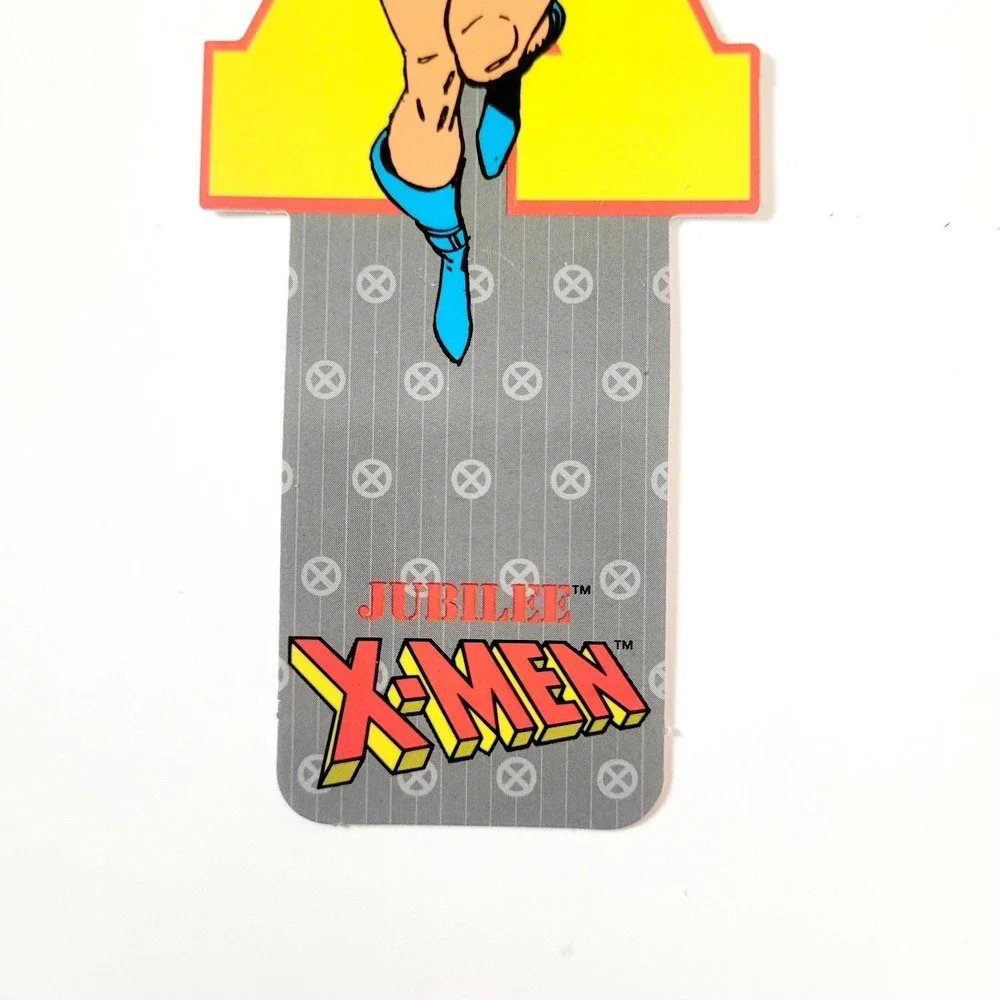 Vintage 90s X-Men Jubilee Bookmark die-cut Marvel Girl USA 1994 Antioch KS 32387